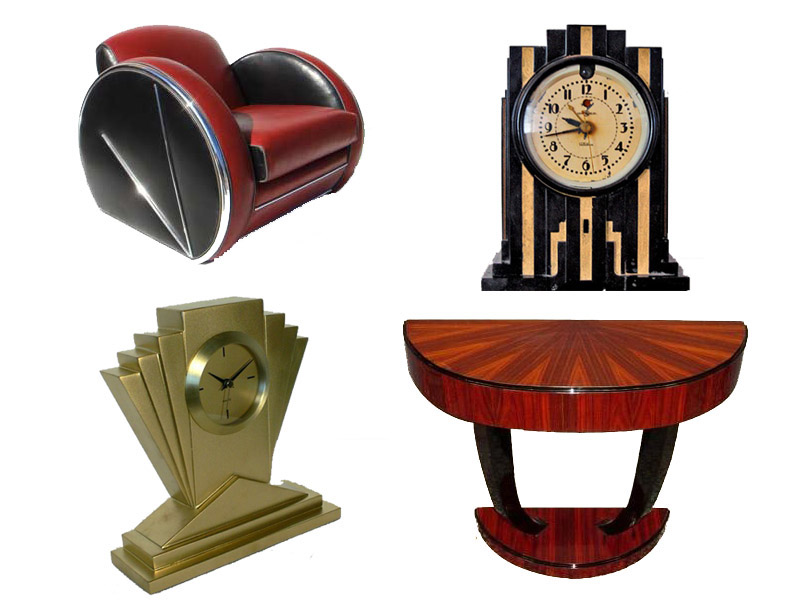 Art Deco products.