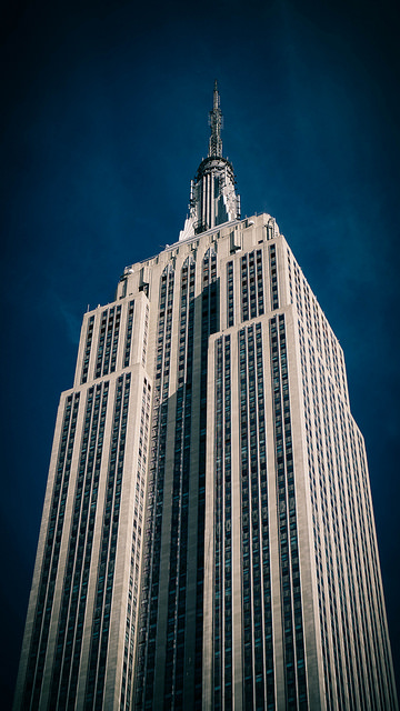 The Empire State Building.